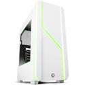 Caja Semitorre/Atx Nox Hummer Mc Usb3.0 Blanca Leds | Quonty.com | NXHUMMERMCW