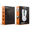 Raton Nox Krom Kadru Gaming Optico 4000dpi Usb Blanco | Quonty.com | NXKROMKDRUW