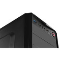 Caja Semitorre/Atx Nox Nxpax Usb3.0 Led Rojo Metal | Quonty.com | NXPAXR