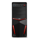 Caja Semitorre/Atx Nox Nxpax Usb3.0 Led Rojo Metal | Quonty.com | NXPAXR