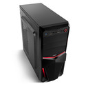 Caja Semitorre/Atx Nox Nxpax Usb3.0 Led Rojo Metal | Quonty.com | NXPAXR