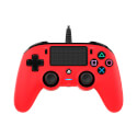 Mando Para Ps4 Nacon Compact Controller Red - Panel Táctil | Quonty.com | NAC PS4 RED