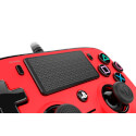 Mando Para Ps4 Nacon Compact Controller Red - Panel Táctil | Quonty.com | NAC PS4 RED