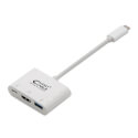 Adaptador Usb Tipo-C A Hdmi/Usb/Usb-C Nanocable 10.16.4302 | Quonty.com | 10.16.4302