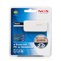 Hub Ngs Ihub4 4ptos Usb 2.0 | Quonty.com | IHUB4