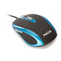 Ratón Ngs Bluetick 1600dpi 1600dpi Azul/Negro | Quonty.com | TICKBLUE
