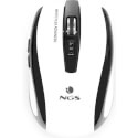 Ratón Inalámbrico Ngs Haze White - Óptico - 800/1600 Dpi | Quonty.com | HAZEWHITE