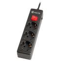 Regleta Protectora Ngs Surge Grid 300 3tomas Schuko Hembra | Quonty.com | GRID300