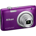 Camara Digital Nikon Coolpix A100 Lila 20.1mpx | Quonty.com | 999A100PU1
