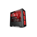 Caja Semitorre/Atx Nox Hummer Tg Rgb S/Fuente Usb3.0 Negra | Quonty.com | NXHUMMERTGRGB