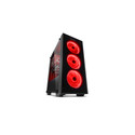 Caja Semitorre/Atx Nox Hummer Tg Rgb S/Fuente Usb3.0 Negra | Quonty.com | NXHUMMERTGRGB