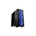 Caja Semitorre/Atx Nox Hummer Tg Rgb S/Fuente Usb3.0 Negra | Quonty.com | NXHUMMERTGRGB