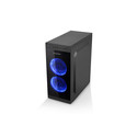 Caja Semitorre/Atx Nox Hummer Tgs Usb3.0 Negra Led-Azul | Quonty.com | NXHUMMERTGS