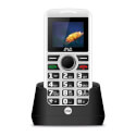 Telefono Movil Ora Phone Mira 1,77&Quot; Senior Boton Sos White | Quonty.com | OPS1701-W