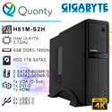 Ord. Home Intel I3-4170 Msi H81m-E34 4gb-1600mhz 1tb Dvdrw / Caja Coolbox T300 | Quonty.com | ORDHLM4170