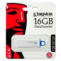 Pendrive Kingston 16gb Usb3.0 Dt G4 Blanco | Quonty.com | DTIG4/16GB