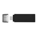 Pendrive Kingston 128gb Usb-C 3.2 Dt70 Negro | Quonty.com | DT70/128GB