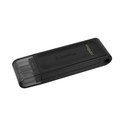 Pendrive Kingston 128gb Usb-C 3.2 Dt70 Negro | Quonty.com | DT70/128GB
