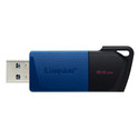 Pendrive Kingston 64gb Usb3.2 Dt Exodia M Gen1 Negro/Azul | Quonty.com | DTXM/64GB