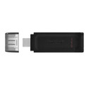 Pendrive Kingston 64gb Usb-C 3.2 Dt70 Negro | Quonty.com | DT70/64GB