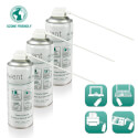 Pack - 3 Aire Comprimido Eminent 400 Ml Upright Use | Quonty.com | EW5601-3