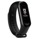 Correa Xiaomi Miband3 Silicona Negra | Quonty.com | PMB3BK
