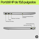 Portatil Hp 15-Fd0055ns I5-1334u 15.6&Quot;Fhd 16gb S512gb Wifi.Ax Freedos Plata | Quonty.com | 9D0R3EA 16GB