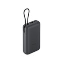 Powerbank Xiaomi Power Bank 20000mah (Integrated Cable) Dark Gray | Quonty.com | 