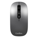 Raton Coolbox W02-Ia 1.600dpi Inalambrico Gris | Quonty.com | COO-MOU-W02-G
