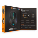 Raton Krom Keos Gaming 6400dpi Rgb Usb Negro | Quonty.com | NXKROMKEOS