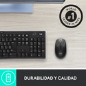 Raton Logitech M190 Inalambrico 1000 Dpi Gris Marengo | Quonty.com | 910-005905