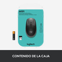 Raton Logitech M190 Inalambrico 1000 Dpi Gris Marengo | Quonty.com | 910-005905