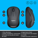 Raton Logitech M220 Silent Inalambrico Negro | Quonty.com | 910-004878
