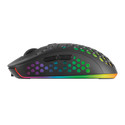 Raton Mars Gaming Mmw3 3.200dpi Inalambrico Negro Rgb Flow | Quonty.com | MMW3