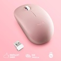 Raton Ngs Fog Pro 1000dpi Inalambrico Rosa | Quonty.com | FOGPROPINK
