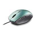 Raton Ngs Moth Ice Optico 1600dpi Usb-C Verde Hielo Ergonomico | Quonty.com | MOTHICE