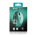 Raton Ngs Moth Ice Optico 1600dpi Usb-C Verde Hielo Ergonomico | Quonty.com | MOTHICE