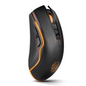 Raton Nox Krom Khan Gaming Optico 4000dpi Usb Led Negro | Quonty.com | NXKROMKAHN