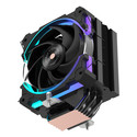 Refrigerador Cpu Coolbox H6 Ring Multisocket Negro Argb | Quonty.com | COO-VCPU-6H-ARB