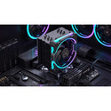 Refrigerador Cpu Coolbox H6 Ring Multisocket Negro Argb | Quonty.com | COO-VCPU-6H-ARB