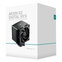 Refrigerador Cpu Deepcool Ak500 G2 Digital Nyx Doble Multisocket Negro | Quonty.com | AK500G2-BKNNMN-GJD-1