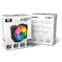 Refrigerador Cpu Nox Hummer H-224 A-Rgb Multisocket 2066/2011/1700/1200/1151/1155/1156 | Quonty.com | NXHUMMERH224ARGB