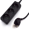 Regleta Ewent Ew3959 3tomas Negro | Quonty.com | EW3959