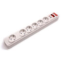Regleta Salicru Safe 6 6tomas Schuko Máxima Corriente 8.000a | Quonty.com | 680BA-03