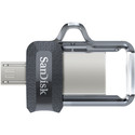 Pendrive Sandisk Dual M3.0 128gb Usb 3.0 Plata | Quonty.com | SDDD3-128G-G46
