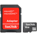 Microsd Sandisk 16gb Cl4 Adaptador Sd | Quonty.com | SDSDQB-016G-B35
