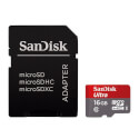 Microsd Sandisk 16gb Cl10 48mb/S Adaptador Sd | Quonty.com | SDSQUNB-016G-GN3MA