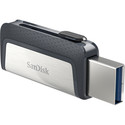 Pendrive Sandisk Dual 64gb Usb Type-A/Usb Type-C Negro/Plata | Quonty.com | SDDDC2-064G-G46
