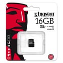 Microsd Kingston 16gb Cl10 Uhs-I | Quonty.com | SDC10G2/16GBSP
