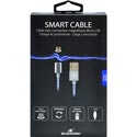 Cable Usb Bluestork Usb2.0 A/M - Micro Usb2.0 B/M 1.2m Negro | Quonty.com | SMART-MU-MAG
